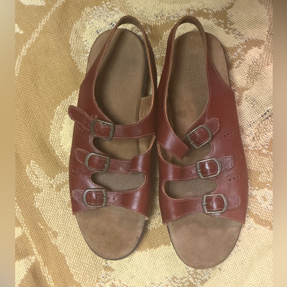 SAS Tripad Comfort Trio II Sandals In Amber - Picture 4 of 11